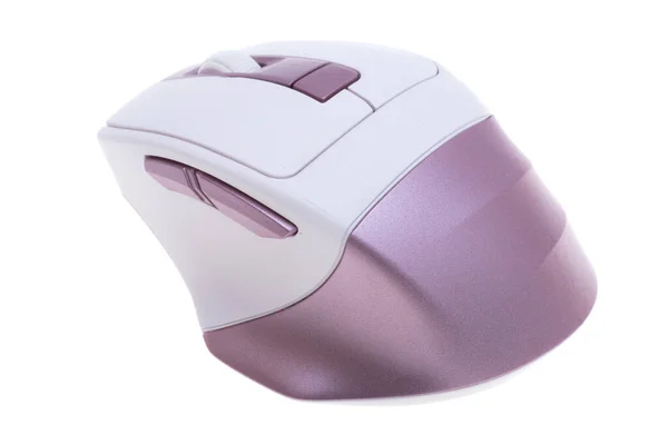 Mouse Del Computer Usb Isolato Sfondo Bianco — Foto Stock