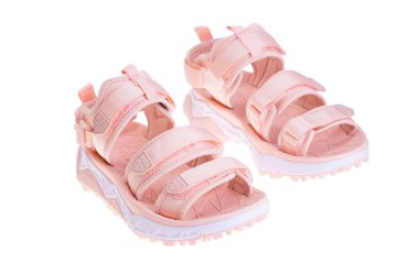 Beyaz arka plan üzerinde izole sandalet