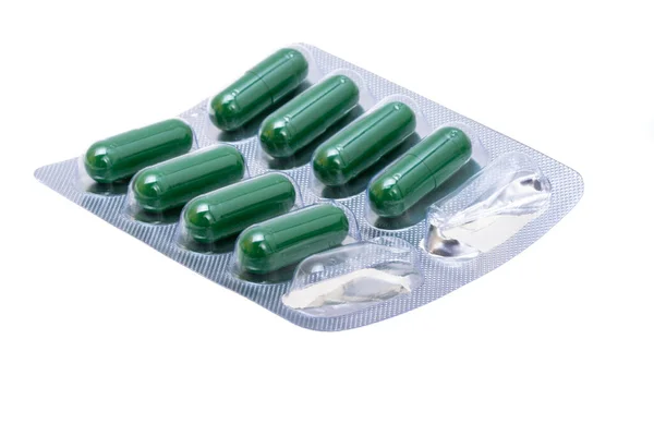 Pills Isolated White Background — Stock Photo, Image