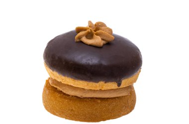 pasta beyaz arkaplanda izole edildi