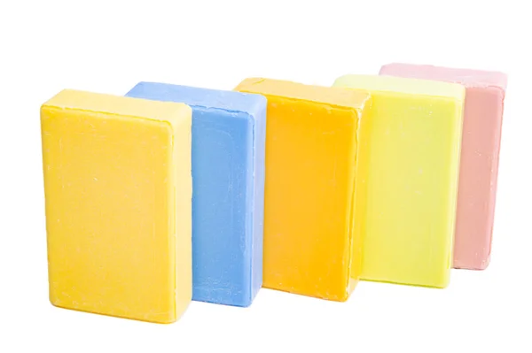French Soap Isolated White Background — Stock Photo, Image