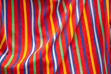 Kırmızı çizgili madeiran kumaşının arkaplanı