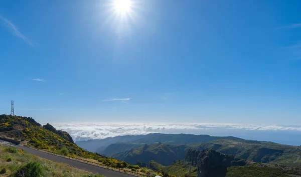 Paisagem Pico Ruivo Ilha Madeira — Fotografia de Stock