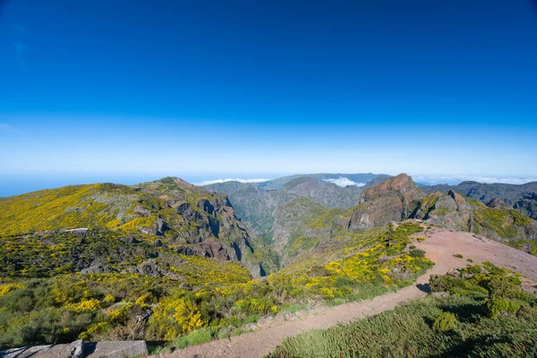 Manzara Pico Ruivo Madeira Adası — Stok fotoğraf