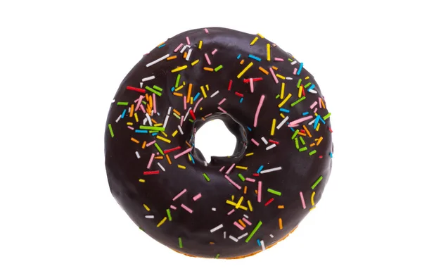 Donuts Glasur Isoliert Auf Weißem Hintergrund — Stockfoto