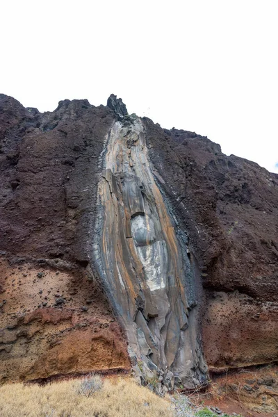 Rock Basalt Island Madeira — Stock Photo, Image