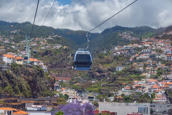 Krajobraz Miasta Funchal Maderze — Zdjęcie stockowe