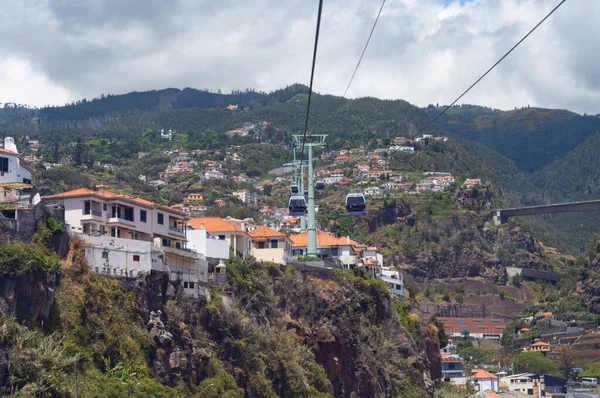 Landschap Van Stad Funchal Madeira — Stockfoto