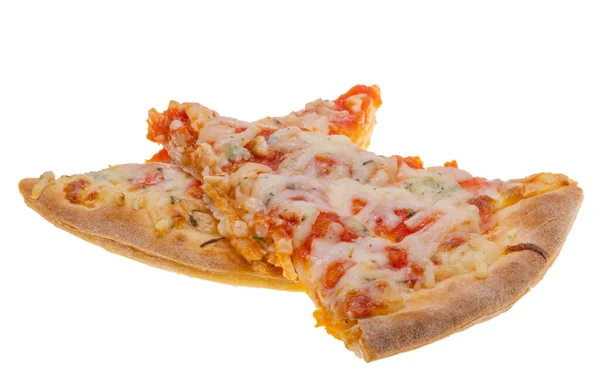 Deliziosa Pizza Italiana Con Diversi Formaggi — Foto Stock