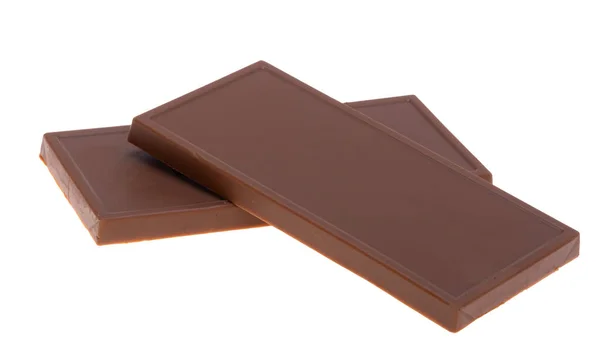 배경에 분리되어 초콜릿바 — 스톡 사진