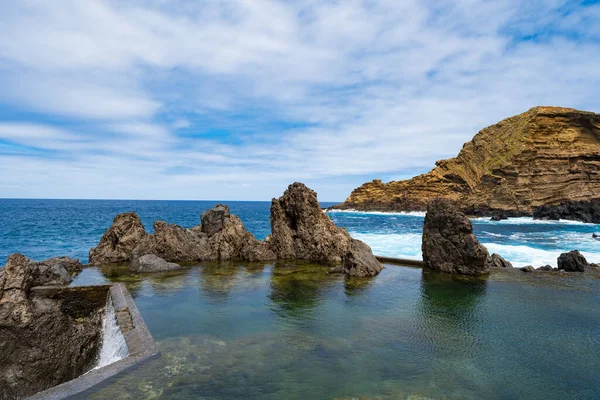 Paesaggio Dell Oceano Atlantico Sull Isola Madeira — Foto Stock
