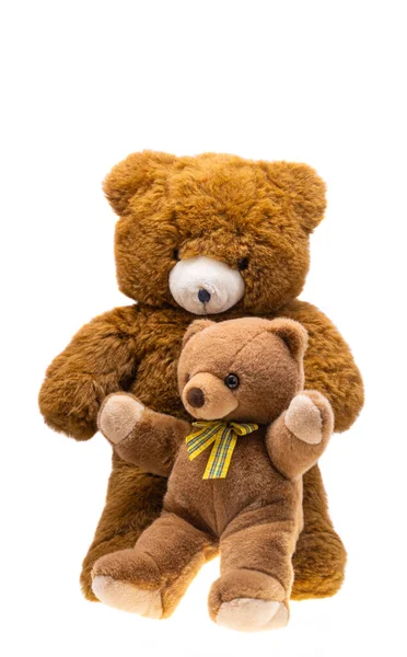 Bärenspielzeug Isoliert Auf Weißem Hintergrund — Stockfoto