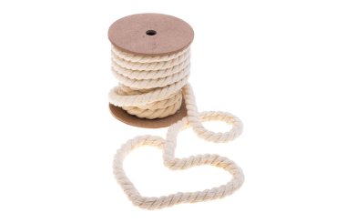 jute beyaz arkaplanda izole edildi