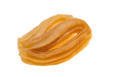 Beyaz arka plan üzerinde izole churros