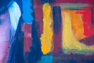 Renkli boya darbelerinden sanatsal.