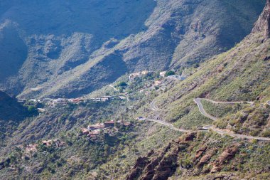 Tenerife Kanarya Adası 'ndaki Masca Vadisi