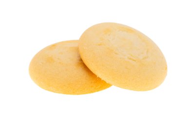 Beyaz arka plan üzerinde izole krem ile tanımlama