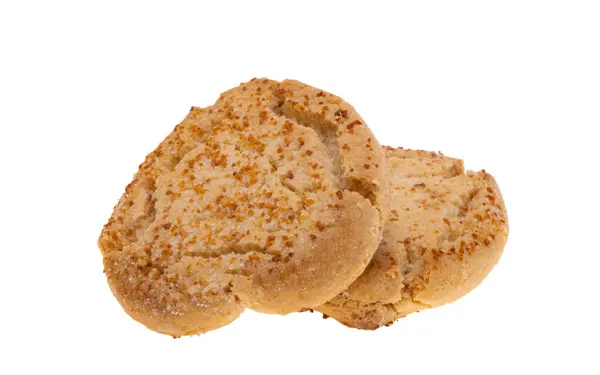 Délicieux Biscuits Espagnols Isolés Sur Fond Blanc Photo De Stock
