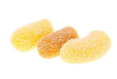 Gnocchetti beyaz arkaplanda izole edildi