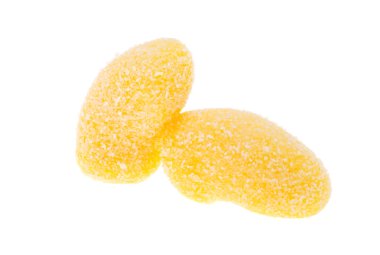 Gnocchetti beyaz arkaplanda izole edildi