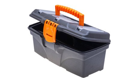 araç kutusu beyaz arkaplanda izole edildi