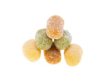 gnocchi beyaz arkaplanda izole edildi