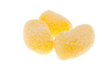 gnocchi beyaz arkaplanda izole edildi