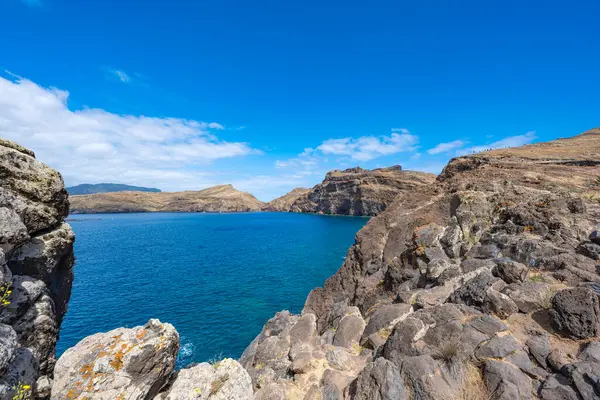 Wunderschöne Landschaft Auf Der Insel Madeira Stockfoto