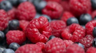 Yaban mersini ve ahududu arka planı