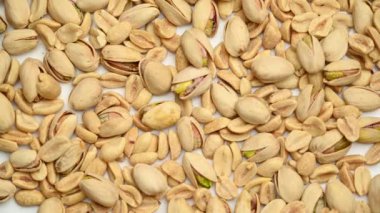 Fıstıklı fındık. Yakın çekim.