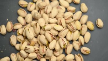 Fıstıklı fındık. Yakın çekim.