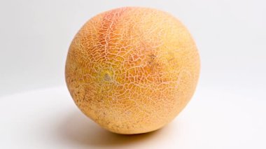 Olgun, sarı kavunu kapat.