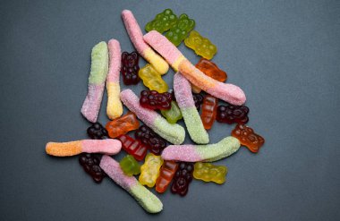 Sakızlı şeker yakın çekim