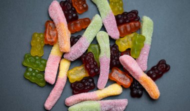 Sakızlı şeker yakın çekim