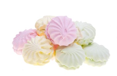 Beyaz arkaplanda izole edilmiş lokum meyvesi