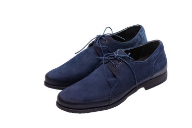 Erkek ayakkabıları izole beyaz arka plan üzerinde