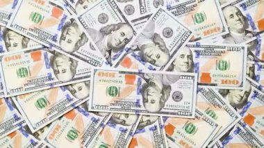 Yüz dolarlık banknotların arkaplanı