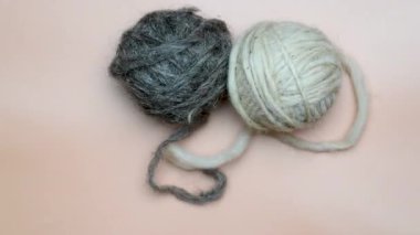 Yün yumağı arkaplanı kapat