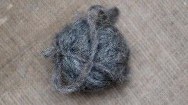 Yün yumağı arkaplanı kapat