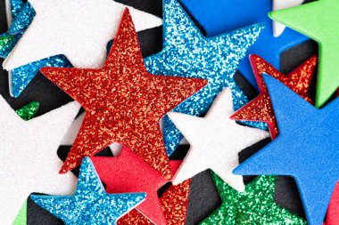 Yıldızlarla dolu Noel arkaplanı