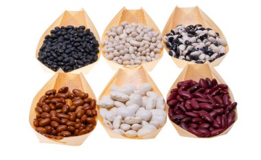 Bean Mix beyaz arka plan üzerinde izole