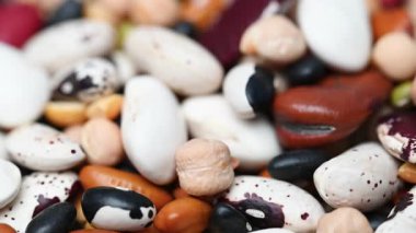 Baklagillerin karışımı yakın plan ekinler