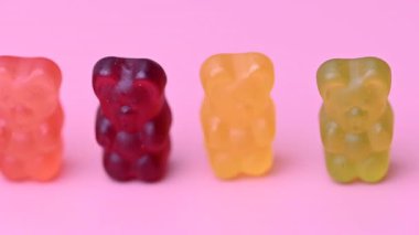 meyve jöleli şekerler videoyu kapatın