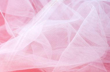 Beyaz tül arka plan yakın çekim