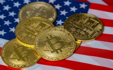Amerikan bayrağında şifreli paralar
