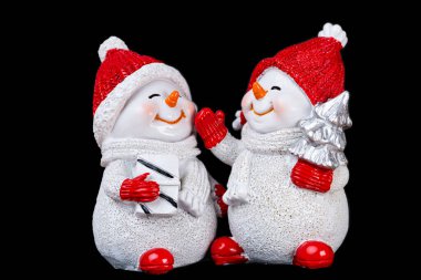  Stüdyoda kardan adam, Noel süslemesi