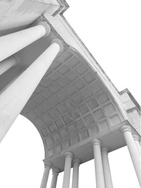 Ayrıntılar, elementler, klasik mimari binalarının dekorasyonu. Sanat ve tasarım için şablonlar. Kes şunu..