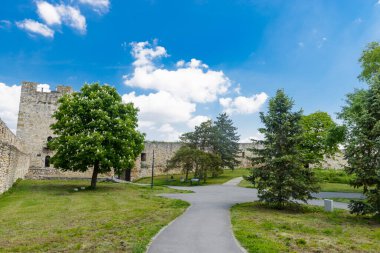 Yazın Belgrad Kalesi. Sırbistan