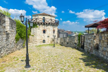 Yazın Belgrad Kalesi. Sırbistan