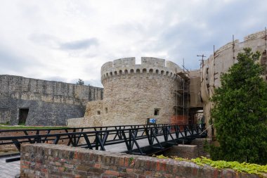 Yazın Belgrad Kalesi. Sırbistan